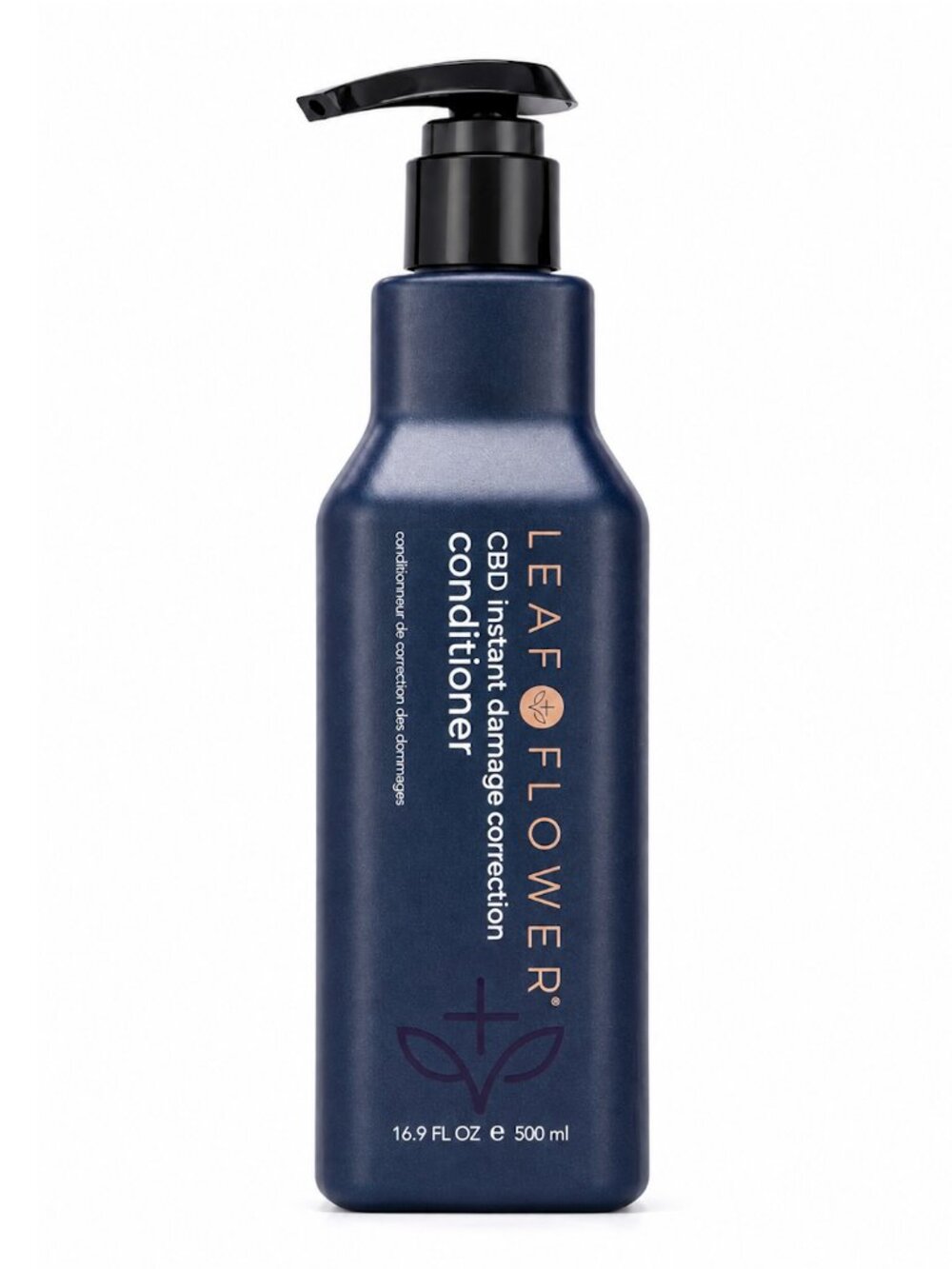 LEAF + FLOWER Instant Damage Correction Conditioner – 16.9 fl oz / 500 mL
